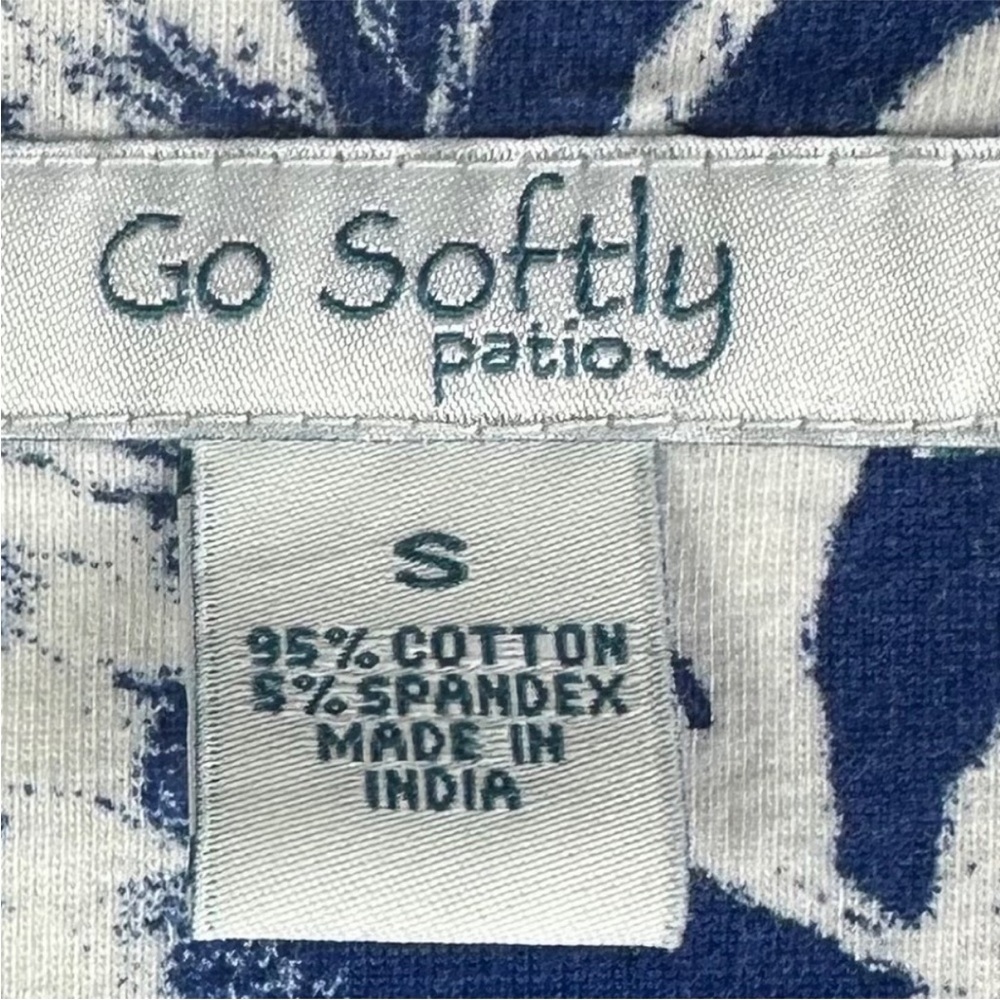 Go Softly Blue and White Dress - Picture 5 of 14